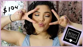 May Boxy Charm | Beginner Friendly Glitter Eye Loook| TanglesInTiaras