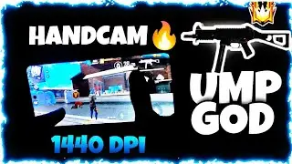 UMP GOD⚡| CAP-8 FF HANDCAM🔥