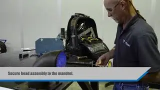 204B Pipe Beveling Tool with an Elbow Mandrel  Demo | Tri Tool Technologies