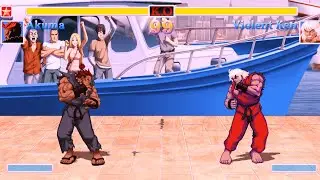 Акума против Жестокого Кена (Самый сложный) Ultra Street Fighter 2: Финальные претенденты.