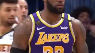 LeBron James destroyed the Denver nuggets 🤯