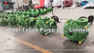 Tobee&reg; 3x2 and 6x4 Anti-Corrosive Horizontal Slurry Pumps.