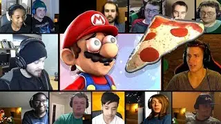 SMG4: Mario waits for pizza REACTIONS MASHUP