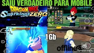 🤩!!INCRÍVEL SAIU DRAGON BALL SPARKING! ZERO DUBLADO PT BR PARA MOBILE MOD DBZ TTT (2025)