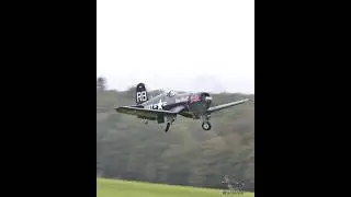The Flying Bulls Warbirds Take Off in the Rain &ndash; P-38 Lightning, P-51 Mustang & Corsair