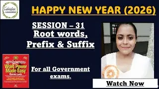 SESSION 31 | WORD POWER MADE EASY|