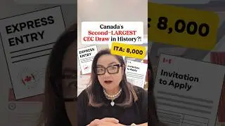 Canada's Second-Largest CEC Draw in History?!