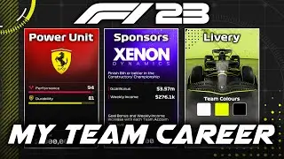 F1 23 MY TEAM CAREER Part 0: First Big Decisions for our F1 23 Game 'Create A Team' Career Mode!