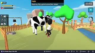 Mr  Dude  King of the Hill 🕹️ Play on CrazyGames   Google Chrome 2024 04 30 12 36 47