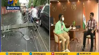 GHMC Disaster Management Director Vishwajit Interview | Over Taken Precautions for Monsoon Rains