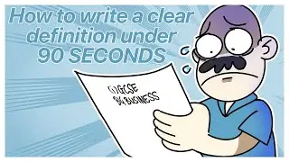 IGCSE Business Studies: How to write a clear definition in under 90 seconds