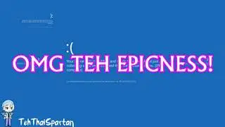 [Sparta Remix] Blue screen of death sound effect has a Sparta Gamma Remix
