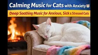 Calming Music for Cats with Anxiety 🐱 Deep Soothing Music for Anxious, Sick & Stressed Cats 2026
