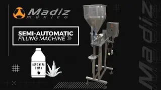 SEMI-AUTOMATIC FILLING MACHINE FOR ALOE VERA WATER