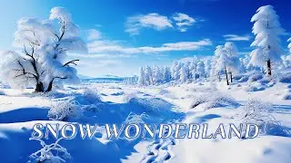 Welcome to Snow Wonderland ❄️ The Ultimate Winter Escape, Beautiful snow and winter, 4K UHD