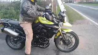 2012 TRIUMPH TIGER 800 ABS TEST RIDE