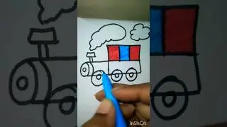 Train with E|Easy steps|#drawing #shorts #funlearning #trending #art #simpledrawing #share #train