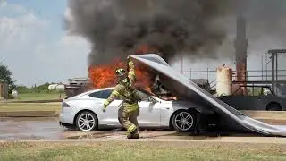 EV Fire Blanket Safety Demo | Protect Fleets, Facilities, Garages & Tow Yards from EV Fires
