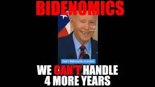 MEME Bidenomics IS NoNomics