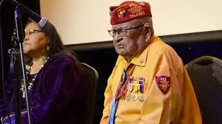 Sam Sandoval, the last Navajo Code Talker