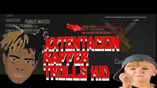 XXXTENTACION Rapper Trolling With Mods On Black Ops 2 (BO2 FUNNY HACK TROLLING/CRAZY REACTION)