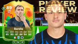 УРОВЕНЬ 40 89 ОБЗОР ИГРОКА BARELLA WORLD TOUR FC 26
