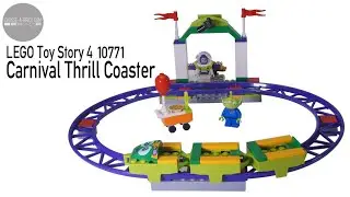 LEGO Toy Story set 10771 Carnival Thrill Coaster - Speedbuild