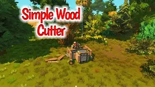 Scrap Mechanic Survival | Easy and simple wood cutter/harvester