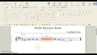 Noteflight - Multi-Measure Rests