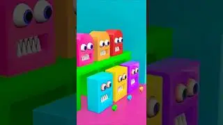 Guess the Right Color or Game Over 😱🎮 | Kids Fun Challenge #shorts #game #cartoon