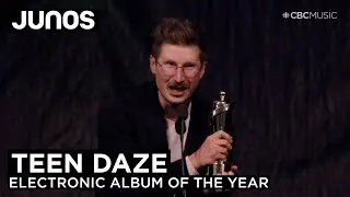 Teen Daze wins electronic album of the year | 2023 Juno Awards