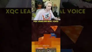 xQc leaks his real voice