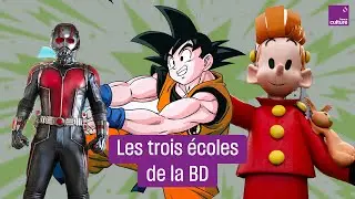 BD franco-belge, comics nord-am&eacute;ricains, mangas japonais : les trois continents de la bande dessin&eacute;e