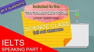 IELTS Speaking Part 1 - 