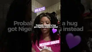 Nigerian🇳🇬candy MILKOSE is my favorite candy now 😋oh & I need a hug too🥹💜 #shorts #milkose #fyp