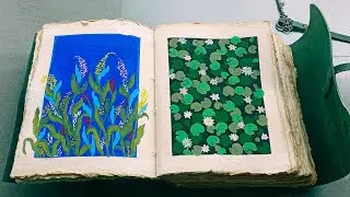 🌿 Easy Gouache Painting Ideas | Beautiful Wildflowers & Lily Pond Art
