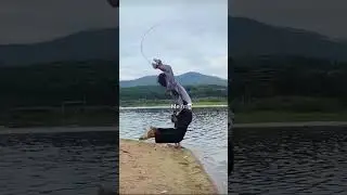 Best hookset Of All Time #fishing #hookset #bassfishing #viral #relateable
