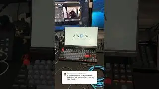 Arzopa Portable Monitor Connected through a Powered hub Part 1