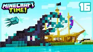 Minecraft Time SMP: Ep 16 - GLOW SQUID KRAKEN!