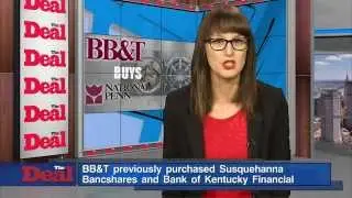 BB&T Buys National Penn Bancshares Inc for $1.8B in cash and stock