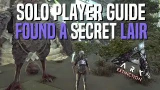 HIDDEN BASE LOCATION - ARK OFFICIAL SMALL TRIBES PVP SOLO - SOLO SURVIVOR GUIDE! 👤 EP. 2