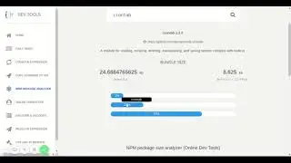 How to Find NPM Package Size and Speed - Npm Package Analyzer