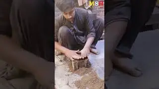 Casting Excellence: Brass Ring Production with Sand Mold! 🔧 #sandcasting  #shortvideo #brasscasting