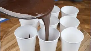 Öyle Kabarıyorki‼️Karton Bardakta Sufle Lezzetinde Kek Yaptım Çocuklarım Tadına Doyamadı
