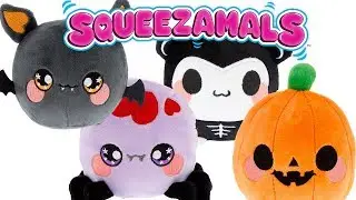 Halloween Squeezamals Claire's Exclusive Unboxing Toy Review