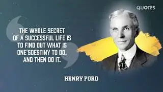 Henry Ford Famous Quote