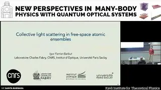 Collective light scattering in free-space atomic ensembles ▸ Igor Ferrier Barbut (IOGS)