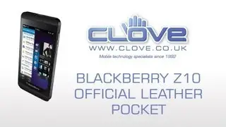 BlackBerry Z10 Leather Pocket