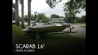 [UNAVAILABLE] Used 2017 Scarab 165 HO Impulse in Miami, Florida