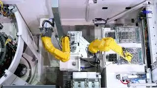 Felsomat Automation with Reishauer grinding machine